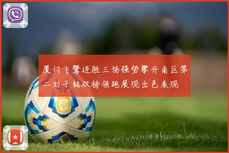 厦门飞鹭连胜三场强势攀升南区第二刘子铭双榜领跑展现出色表现